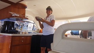 Die besten Cocktails werden an Bord gemixt