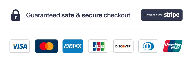 Payment method logos